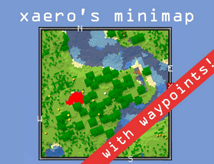 скачать мод на майнкрафт 1.7.10 xaero's minimap