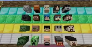 Player Heads Mod for Minecraft 1.6.4