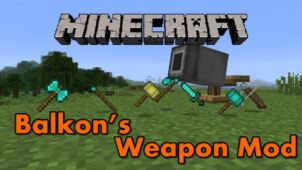 Balkon’s Weapon Mod for Minecraft 1.7.10/1.7.2
