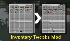 Inventory Tweaks Mod for Minecraft 1.12.2/1.11.2/1.10.2