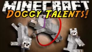Doggy Talents Mod for Minecraft 1.12.2/1.11.2