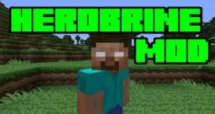 Herobrine Mod for Minecraft 1.7.10
