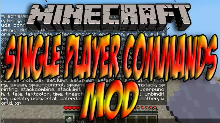 Minecraft Mod - Single Player Commands Download