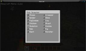 Spawner GUI Mod for Minecraft 1.6.2