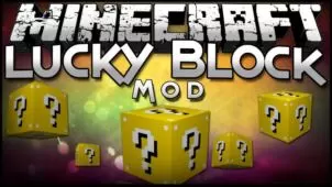 Lucky Block Mod for Minecraft 1.17.1/1.16.5/1.16.4/1.15.2/1.14.4