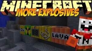 More Explosives Mod for Minecraft 1.6.4