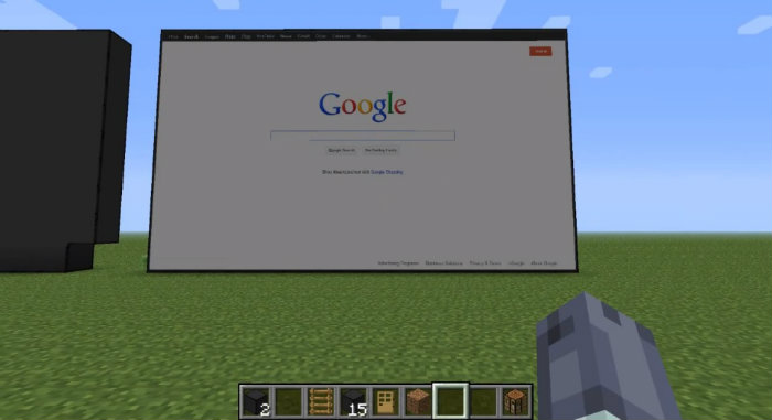 WebDisplays Mod (1.20.1, 1.19.2) - Internet in Minecraft 