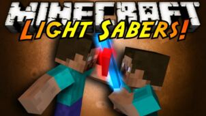 Lightsabers Mod for Minecraft 1.7.10