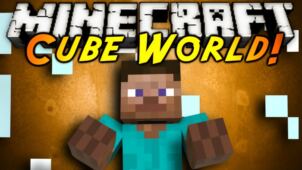 Cube World Mod for Minecraft 1.7.10