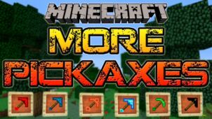 Mo’ Pickaxes Mod for Minecraft 1.8/1.7.10