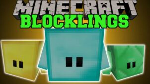 Blocklings Mod for Minecraft 1.8/1.7.10
