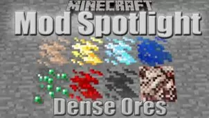 Dense Ores Mod for Minecraft 1.11/1.10.2