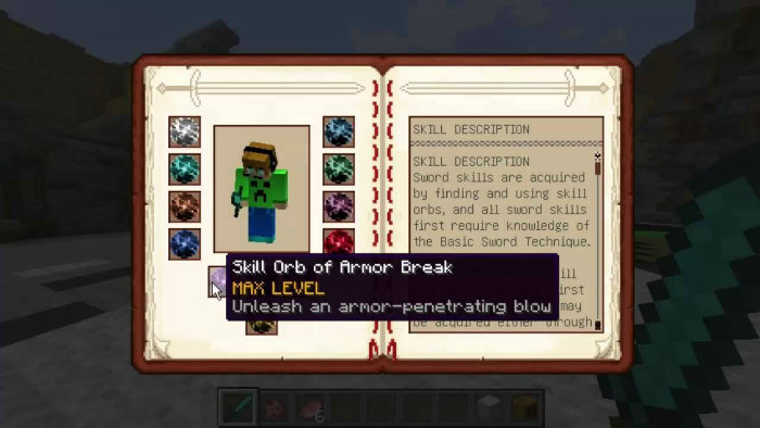 Dynamic Sword Skills Mod for Minecraft 1.12.2/1.11.2