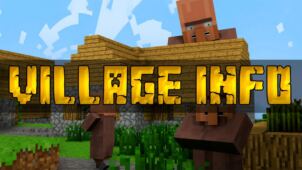 Village Info Mod for Minecraft 1.9/1.8/1.7.10