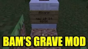 BaM’s Grave Mod for Minecraft 1.8/1.7.10