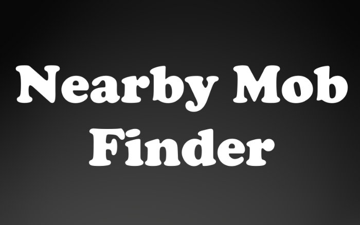 nearby-mob-finder-mod