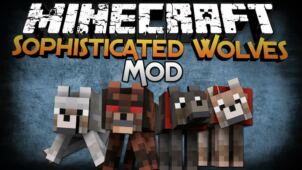 Sophisticated Wolves Mod for Minecraft 1.10.2/1.9.4