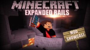 Expanded Rails Mod for Minecraft 1.8