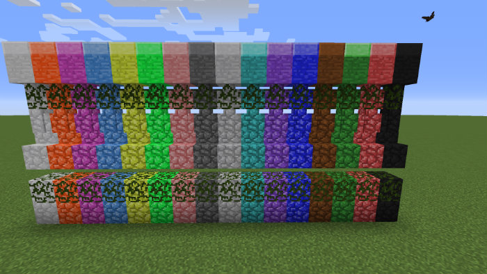 RGB Blocks Mod for Minecraft 1.16.2/1.16/1.14.4