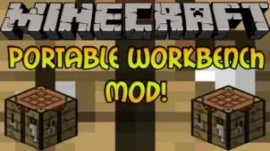 Portable Craft Bench Mod for Minecraft 1.11.2/1.10.2