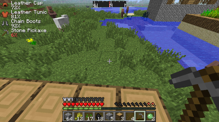 Armor Status HUD Mod For Minecraft 1.16.5/1.15.2/1.14.4