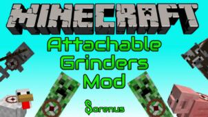 Attachable Grinder Mod for Minecraft 1.8/1.7.10