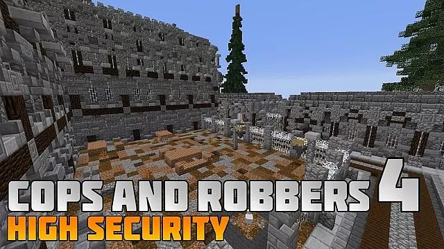 Cops and Robbers 3: Escape from Alcatraz Minecraft Map