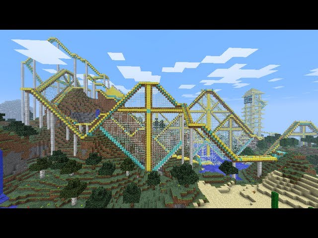 The Golden Coaster Map for Minecraft 1.8.7