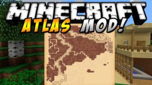 Antique Atlas Mod for Minecraft 1.8/1.7.10