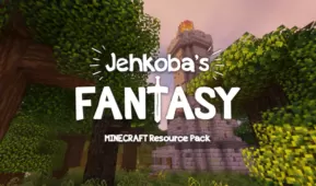 Jehkoba’s Fantasy Resource Pack for Minecraft 1.13.1