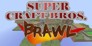 Super Craft Bros. Brawl Map for Minecraft 1.8.7