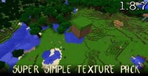 Super Simple Resource Pack for Minecraft 1.8.7