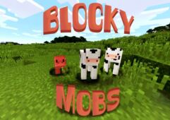 Blocky Mobs Resource Pack for Minecraft 1.8.8