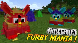 Furby Mania Mod for Minecraft 1.8/1.7.10