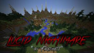 Lucid Nightmare Map for Minecraft 1.8.8