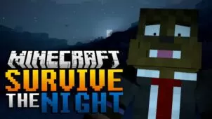 Survive the Night Map for Minecraft 1.8.8