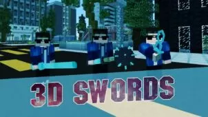 3D Sword Resource Pack for Minecraft 1.8.8