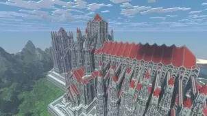 Castle of Red Map for Minecraft 1.8.8
