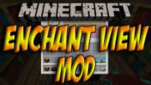 EnchantView Mod for Minecraft 1.8/1.7.10