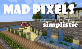 Mad Pixels Cartoony Resource Pack for Minecraft 1.10