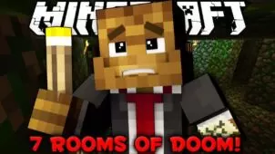 7 Rooms of Doom Puzzle Map for Minecraft 1.8.8
