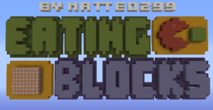 Eating Blocks Map for Minecraft 1.8.8