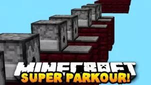 Super Speedrun Parkour Map for Minecraft 1.8.8