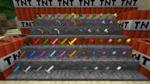 Colorful Tools Mod for Minecraft 1.8/1.7.10