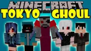 Tokyo Ghoul Mod for Minecraft 1.7.10