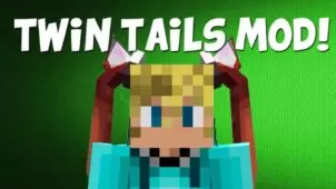 Twintails Mod for Minecraft 1.9/1.8.9/1.7.10