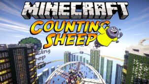 Counting Sheep Map for Minecraft 1.8.9/1.8.8