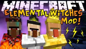 Elemental Witches Mod for Minecraft 1.8/1.7.10