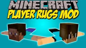 Player Rugs Mod for Minecraft 1.9.4/1.9/1.8.9