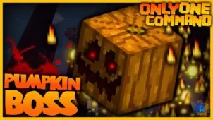 Pumpkin Boss Command Block for Minecraft 1.8